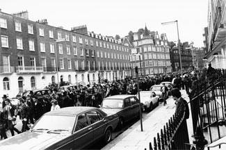 Punks on the march for Sid