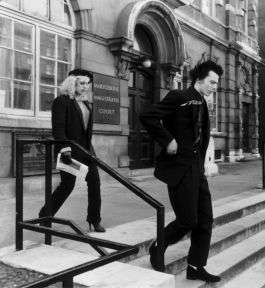 Sid and Nancy at Court